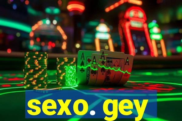 sexo. gey